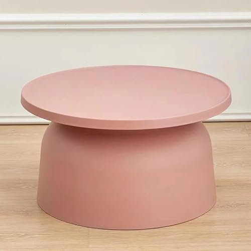CZAOERXB Sofa-Beistelltische, Wohnzimmer-Pilze-Couchtisch, Ecktisch aus Kunststoff, Netz, Promi-Beistelltisch, Nachttisch, Sofa-Beistelltisch, Couchtisch, Couchtisch für Wohnzimmer (Rosa, 6