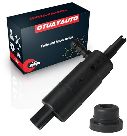 Bomba de agua de lavado compatible con E36, E38, E39, E46, E60, E61, E63, E65, E66, E67, E71, E72, E81, E82, E84, E85, E86, E87, E90, E91, E92, E93, OTUAYAUTO Bomba de lavado para limpieza de