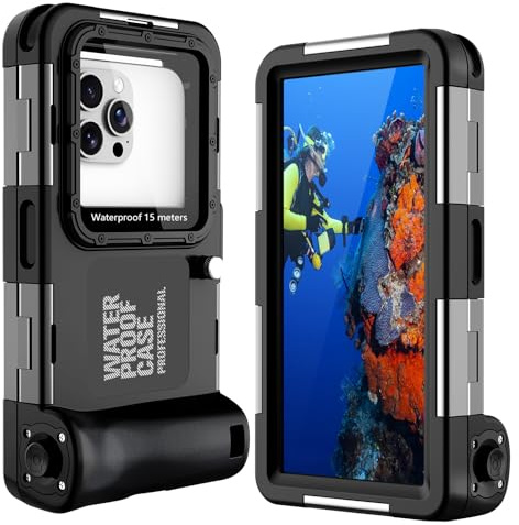 ZLIME Custodia impermeabile 7.0 pollici, impermeabile per iPhone 17 Air 16e 16 15 14 Plus 15 16 17 Pro 14 15 16 17 Pro Max