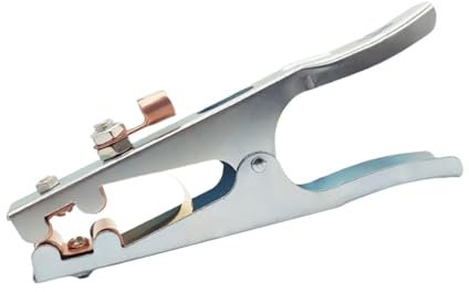 perfeclan Morsetto di messa a terra per saldatura 1500A, ferro, strumento professionale, premium, accessori per saldatrice manuale, morsetto di messa a terra, Senza Manica