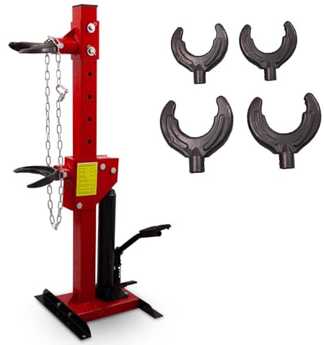 Bituxx 3T KFZ Werkzeug Hydraulischer Federspanner Federbeinspanner Federbein Spanner Rot