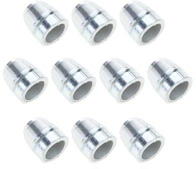 Fahoujs 10Pieces Round Handle Wedges Hammer Splitting Wedges Hand Metal Round Steel for Claw Hammer Sledge