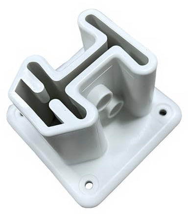 Zymoplas Heavy Duty Kayak Pool Ladder Deck Mount Replacement For Swimming Stability Resin Pool Ladder/resin Flange