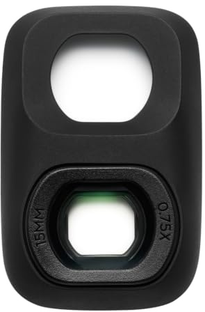 DJI Objetivo Gran Angular Osmo Pocket 4P (Color Negro)