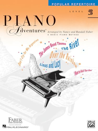 Piano Adventures Popular Repertoire: Level 2B: Sammelband für Klavier: Popular Repertoire Book