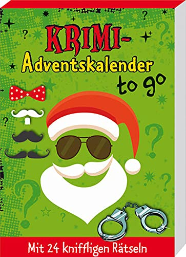 Kaufmann Ernst Vlg GmbH Krimi-Adventskalender to go: Mit 24 kniffligen Rätseln (Adventskalender für Erwachsene - 24 Rätsel)