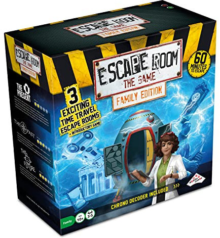 Escape Room The Game - Family Edition - Zeitreise, Familienspiele, Für 3-5 Spieler Ab 10 Jahren