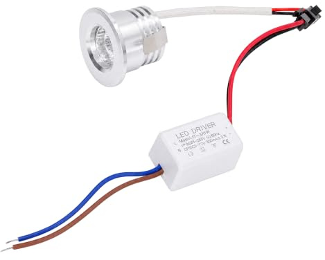 ViaGasaFamido Mini Faretto LED COB - Dissipazione Calore Stabile, Basso Consumo per Vetrina Gioielli e Luci Sotto Armadio Professionali | Mini Faretto Led Cob Incasso