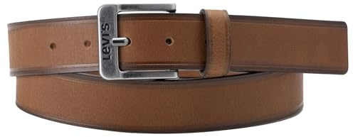 Levi's Herren Embossed Belt, Brown, 85