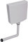 Tidyard Réservoir de Toilette avec entrée d'eau inférieure 3/6 L Gris