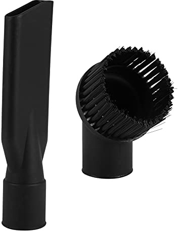 Cpolebev Aspiradoras Industriales Juegos de Cepillos Redondos y Boquillas Planas, Interior de 44Mm, Accesorios para Aspiradoras Industriales