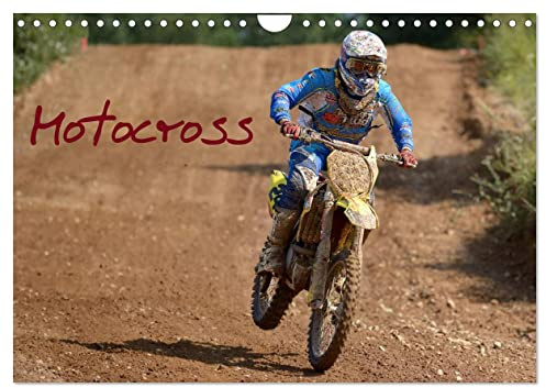 CALVENDO - Motocross - Terminplaner (Wandkalender 2027 DIN A4 quer), Monatskalender: Motocross MX und style Motocross von tollkühnen Profis.