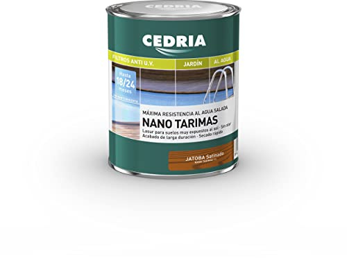 Lasur protector madera Cedria Nano Tarimas 4 litros Jatoba