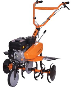 Motobineuse Thermique 2,2cv Petite Largeur 4 Fraises protèges Plantes VILLAGER VTB 4310V