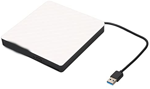 Extern CD-enhet, Bärbar CD DVD +/-RW-enhet USB3.0 Ultra Thin Rewriter Burner Writer Höghastighetsöverföring Bärbar Datortillbehör