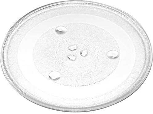 Ersatz-Mikrowellen-Glasplatte, kompatibel mit Panasonic, 34,3 cm, Mikrowellenteller, Drehteller, spülmaschinenfest, 34,3 cm