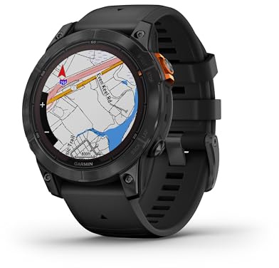 Garmin fēnix 7 Pro - Smartwatch GPS multisport edizione solare (senza Wi-Fi), torcia integrata, capacità di ricarica solare