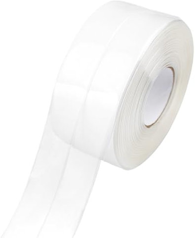KMKANPO 1 Rotoli 38mm x 3.2m nastro sigillante impermeabile,Sigillante Autoadesivo Nastro,nastro sigillante doccia,Antimuffa,per Cucina,Bagno,Toilette(trasparente)