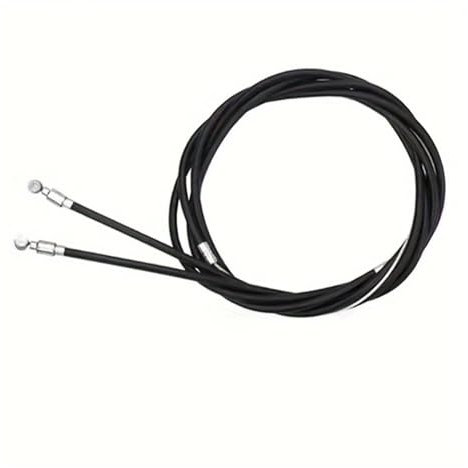 PJQUEKAIPJ bicycle frame cable clip fixture Bicycle Brake Cable Set Metal Wire Core,Front And Rear Brake Wire Tubes With Locking Mechanism And Folding Sleeve Gear Bike Cable Tube Clamp