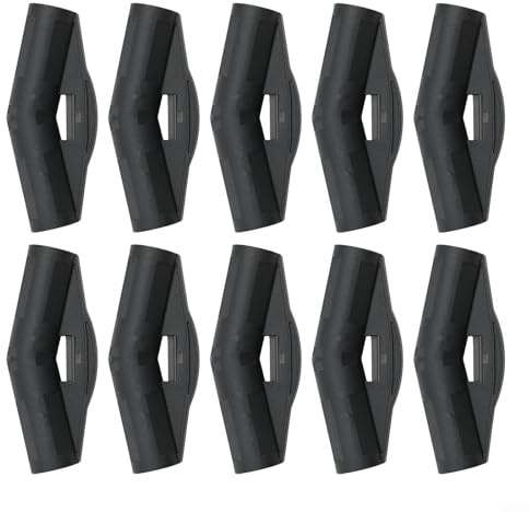 Set mit 10 Zeltstangen-Verbindungsstücken, ideales Zubehör für schnelle Reparaturen (19 x 12,5)