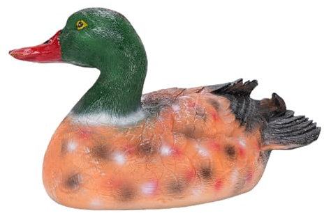 Haofy Décoration de Canard Flottant, Figurine de Canard Colorée et Réaliste, Statue Exquise pour étang, Fontaine, Décoration pour Jardin, Extérieur, Pelouse