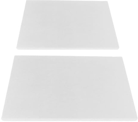 Pannello Isolante Ignifugo in Fibra Ceramica 2 Pezzi per Caldaia | Bianco, Alta Stabilità alle Temperature, Assorbimento Acustico, Installazione Rapida su Sistemi Elettrici
