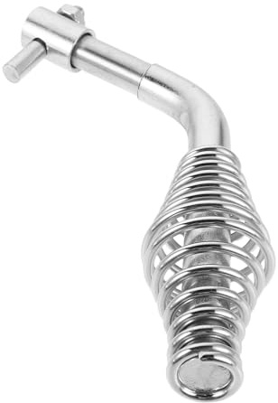 Toddmomy Poignée de Porte de Chaudière à Ressort Poignée Isolante pour Poêle à Bois et Foyer de Remplacement Résistante Chaleur pour Chaudières et Fours Charbon Prise Confortable