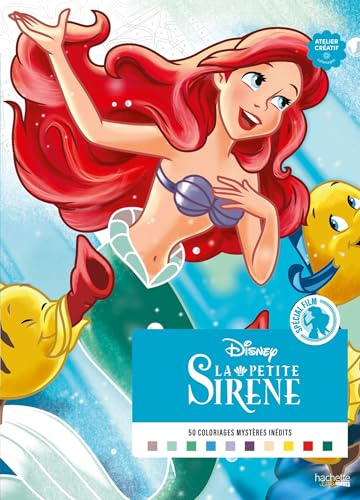 Coloriages Mystères Disney - Spécial film : La Petite Sirène: 50 coloriages mystères inédits