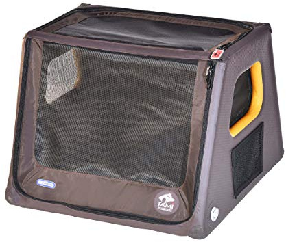 TAMI - Aufblasbares Hundebox M - Dog Box Hundetransportbox Hund Autotransportbox Transportbox Falbare Hundekäfig