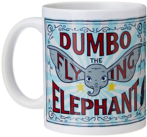 Dumbo Movie MG25441 - Tazza in ceramica, 315 ml, motivo: elefante volante