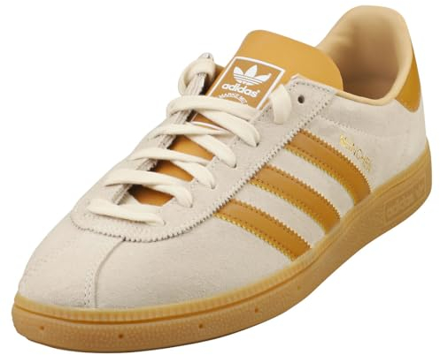 adidas Herren Munchen Sneaker, Weiße Creme Mesa Gum 3, 46 EU