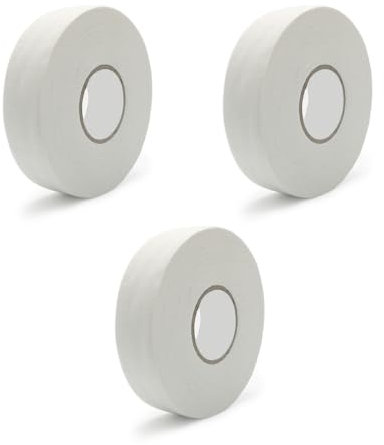 MiOYOOW 3 Rollen Hockey Klebeband, Selbstklebendes Hockeyschläger Klebeband, Hockey Stick Tape, Sporttape für Hockey Badminton Tennis Golfschläger Griff Tape