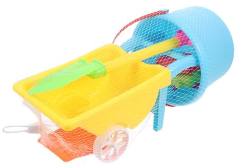 LALADEFIEE 1satz Sandspielzeug Set Für Junge Mädchen Teiliges Strandspielzeug Mit Eimer Und Schaufel Für Strand Sandbox Und Garten Fördert Kreativität Und Eltern-Junge