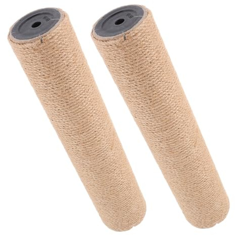 Yardwe 2 Piezas Rascador de Repuesto para Gatos Adultos Accesorios de Bricolaje para Reparar Torre de Escalada Rascador de Sisal para Gatos de Interior Salas de Estar