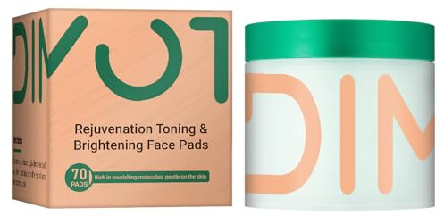 Hautpflege Toner Baumwolle | 100 Pads feuchtigkeitsspendende Baumwollpolster | Beruhigende Tonerpolster | Lindert Hautdicht | Ton und revitalisieren | 8.5x9.3cm | Für Männer und Frauen