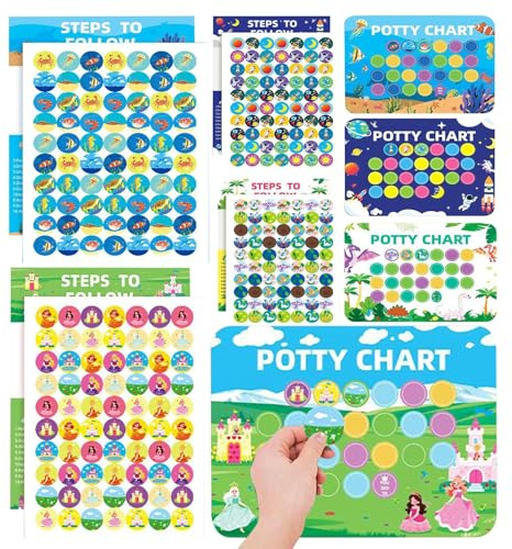 Tabla con pegatinas de baño Registro de buenas conductas