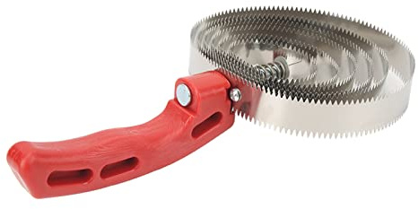 Yctze für Pferde, Schafe, Hunde, Katzen – Ergonomischer Griff, Umkehrbare Seiten, Tierbedarf, Tierpflegebürste, Striegel aus Edelstahl, Pferdepflegezubehör, Haustierpflegewerkzeuge, Ergonomisch