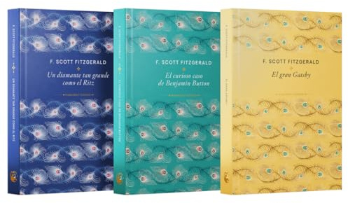 Pack F. Scott Fitzgerald. Contiene 3 libros: El Gran Gastby, El curioso caso de Benjamín Button, Un diamante tan grande como el Ritz (Colección Pequeños tesoros de la literatura)
