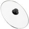 SPARES2GO Tapa ovalada universal de vidrio y mango de perilla para ollas de cocción lenta de 5,5 L, 6 L, 6,5 L