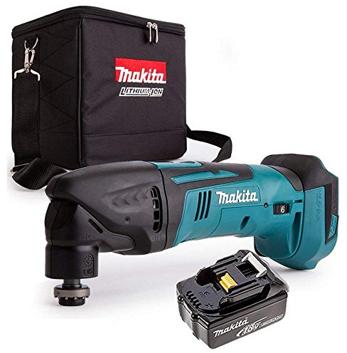 Makita DTM50Z 18V LXT Oscillating Multitool with 1 x 3.0Ah Battery & Cube Bag