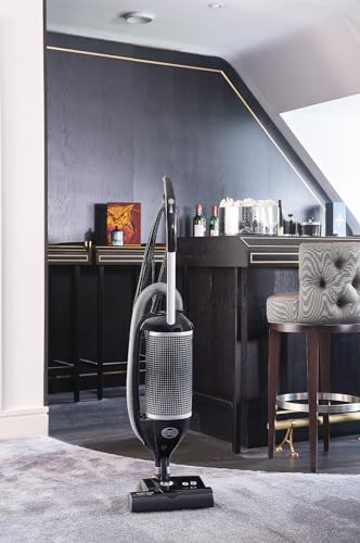 SEBO 90810GB Felix Pet ePower Upright Vacuum Cleaner, High Grade ABS, 700 W, Black/Silver