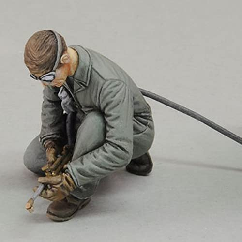 PANGCHENG 1/35 SCHWEISSMANN NR. 2 Harz Modell Figur GK Soldat Militär Thema des Zweiten Weltkriegs Unmontierte und unbemalte Kit