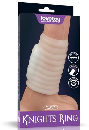 Penishülle Penismanschetten Pennisverlängung +45% Umfang Verlängerung, Pennisring Vibriert Fuer Paare, Penisvergrößerung Hülle Extender Vergrößern sex spielzeug Erwachsenen-Sexspielzeug