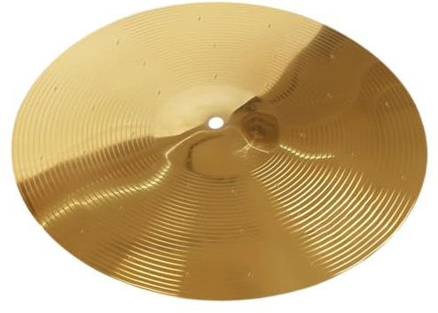 Toyvian Drum Set Becken Splash Cymbal Leicht Und Robust Für Jazz Und Rock Für Schüler Und Profis Klare Klangqualität Langlebig Und Tragbar Geeignet Für Schlagzeug-set