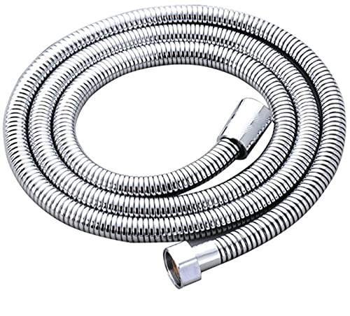 Duschschlauch,Brauseschlauch Flexible Duschschlauch Badezimmer 1,5 m 2m 3m 4m 5m Edelstahl Dusche Rohr Federrohr Badezimmer Zubehör Schlauch (Color : 3m Shower Hose)