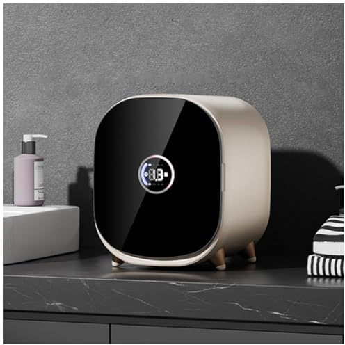 Compact Mini Vented Spin Dryer - Small Tumble Dryer for Travel Underwear - Stainless Steel Tub Clothes Dryer Machine, 30 Mins, 0.8kg Load Capacity