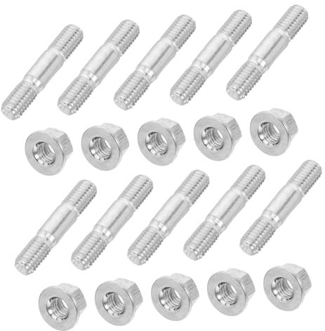 HANABASS 1ensemble Kit De Maintenance De Scie Mécanique De Vis Et Écrous Universels à Double Filetage Pour Barres De Guidage De Tronçonneuse Accessoire