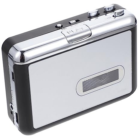 IWOWHERO Metal Cassette Tape to Player Usb Tape Converter Stereo Sound Easy to Use
