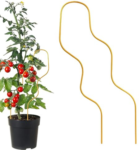 Tutor para Plantas De Interior | Estructura Trepadora para Tomates | Soporte Trepador de 46 cm para Plantas de Interior en Maceta Hidroponía Invernadero Jardinería Balcón Patio
