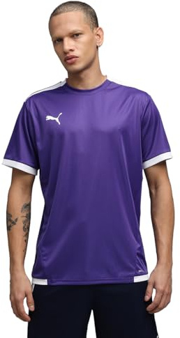 Puma Hombre Shirt, Prism Violet-Puma White, XL